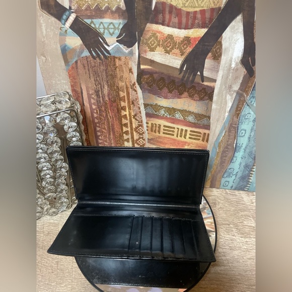 Bvlgari Wallet Purse Black Long Wallet - Picture 4 of 5